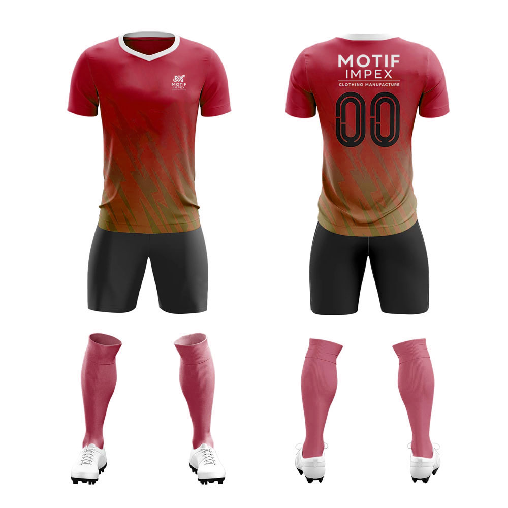 6 Football Player Uniforms - Image 1